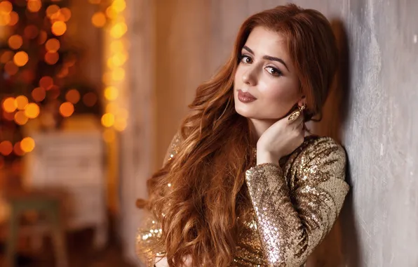 Look, pose, model, hand, portrait, makeup, dress, hairstyle