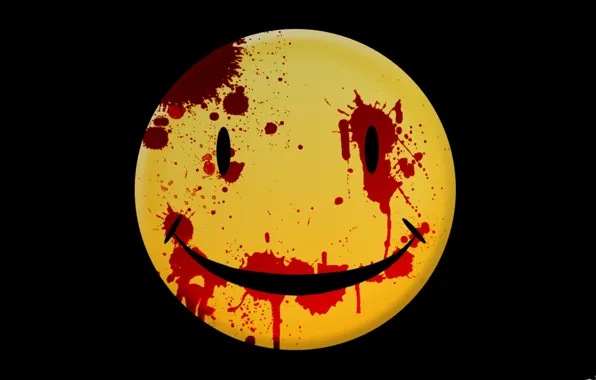 Picture yellow, smile, blood, smiley