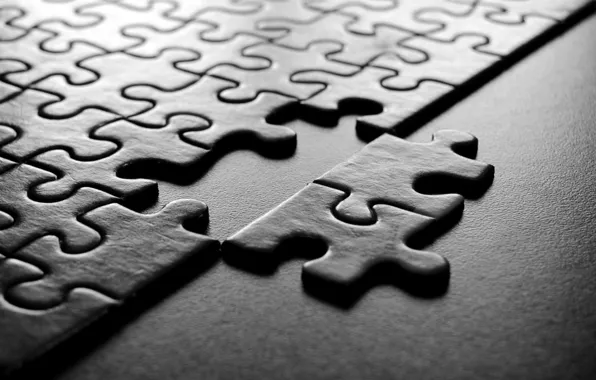 Macro, background, puzzle
