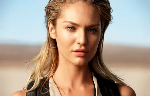 Picture look, girl, face, blonde, model, Candice Swanepoel, Candice Swanepoel, african