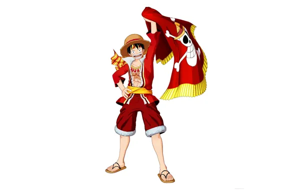 Sake, game, One Piece, pirate, hat, smile, anime, man