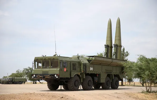 Picture rocket, Russian, "Iskander-M", complex., tactical