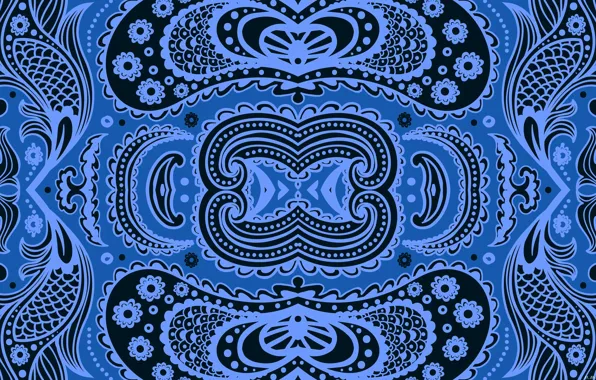 Blue, background, pattern, a remake, hellena
