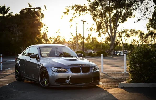 BMW, BMW, grey, E92