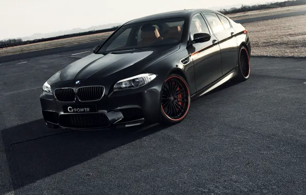 Wallpaper black, tuning, bmw, BMW, car, black, tuning, f10 for mobile and  desktop, section bmw, resolution 1920x1440 - download