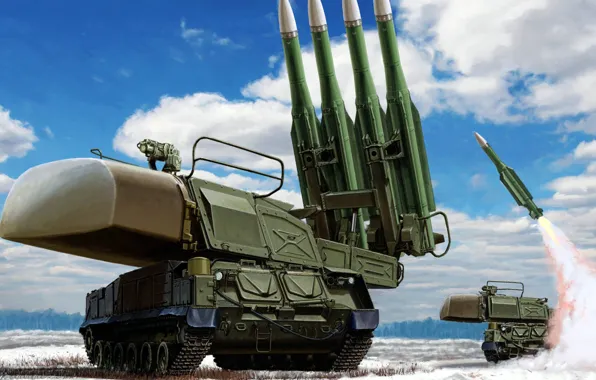 Defense, SAM, Beech, anti-aircraft missile system, SA-11 Gadfly, 9K37