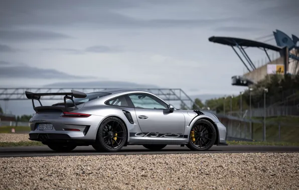911, Porsche, rear view, 2018, GT3 RS