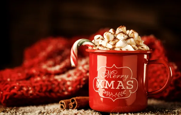 Picture decoration, New Year, Christmas, mug, Christmas, cup, New Year, decoration