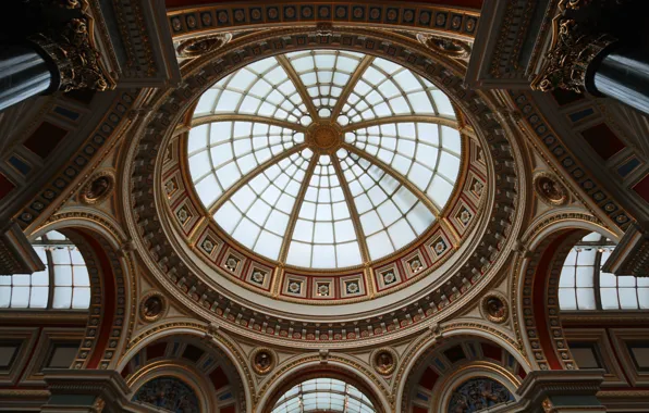 Roof, the ceiling, temple