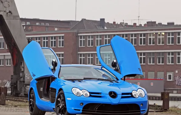 McLaren, Mercedes-Benz, SLR, tuning, blur, cut48 and Edo competition