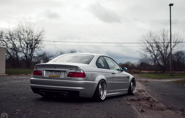 Picture BMW, coupe, BMW, grey, E46