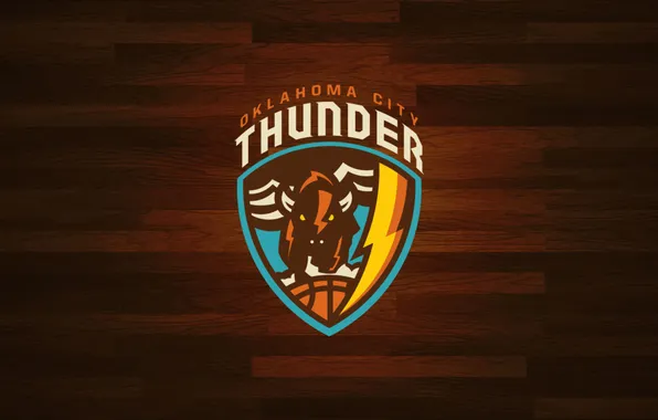NBA, Basketball, Emblem, Oklahoma, Symbol, Oklahoma City Thunder, Badge, Crest