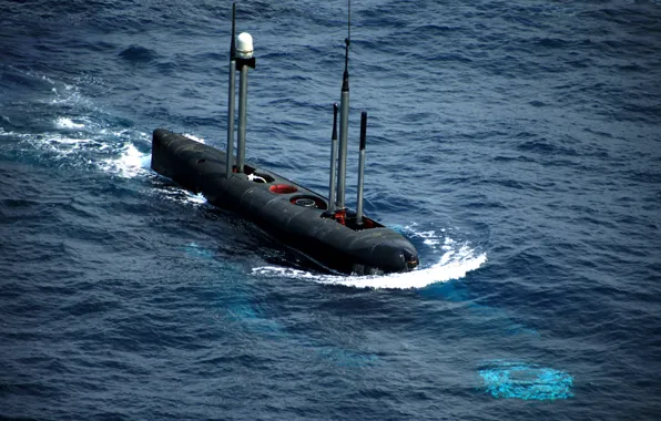 Submarine, China, 372, cutting