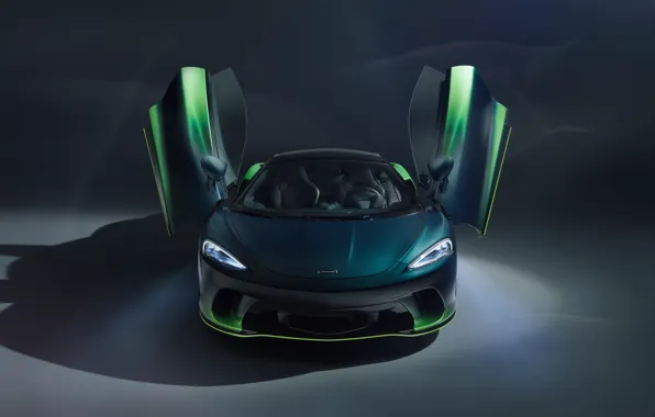 McLaren, door, front view, MSO, 2020, McLaren GT, Verdant Theme