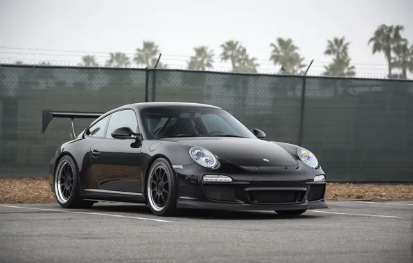 Picture Porsche, Black, GT3