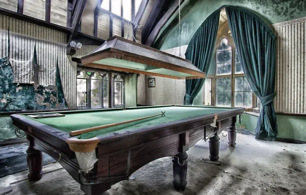 Picture table, sport, Billiards