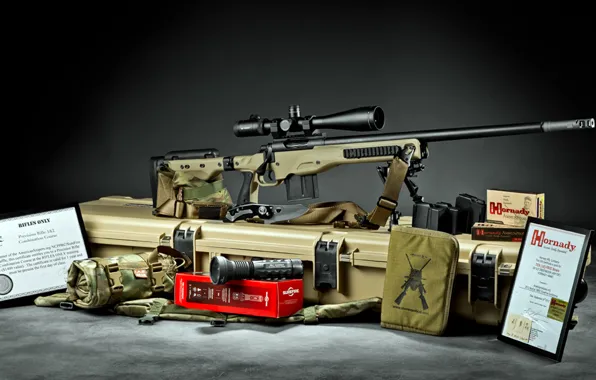Picture sniper rifle, Stiller Tac 30 AW build, Spartan Precision Rifles