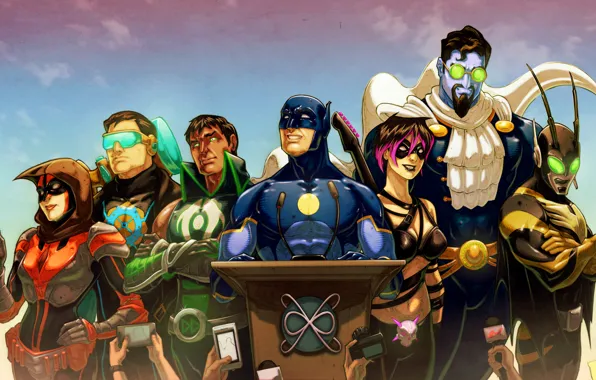 Mask, art, costumes, superheroes