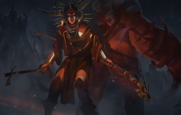 Diablo 3, shaman, witch doctor, Malthael