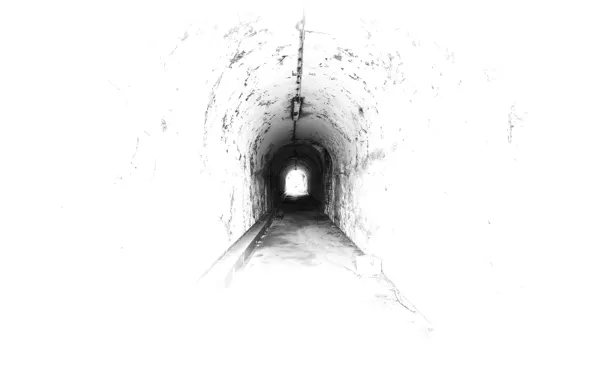 Picture light, life, death, shadow, the tunnel
