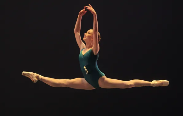 Darkness, ballerina, art, twine, ballet