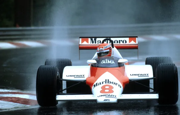 Picture McLaren, formula 1, formula one, 1983, Belgien, Lauda