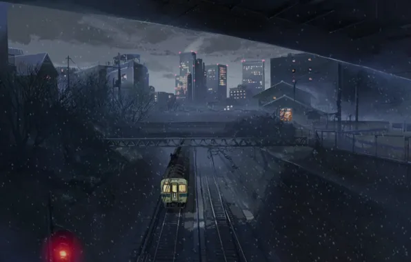 Train, Makoto Xingkai, five centimeters per second
