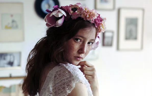 Look, girl, portrait