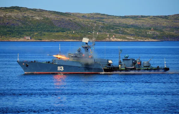Ship, volley, anti-submarine, small, Jung, RBU-6000