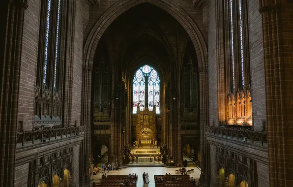 Cathedral, Liverpool, Wedding