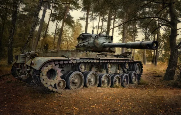 Weapons, background, Lost Tank