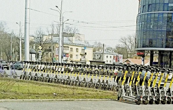 Transport, spring2024, scooters, opening of the season