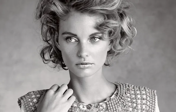 Girl, blonde, curls, Patricia van der Vliet