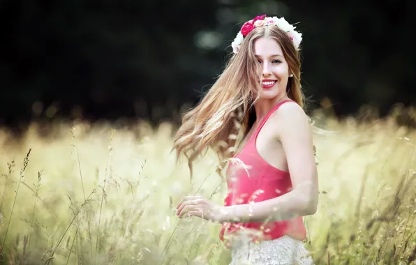 Summer, girl, Barbora