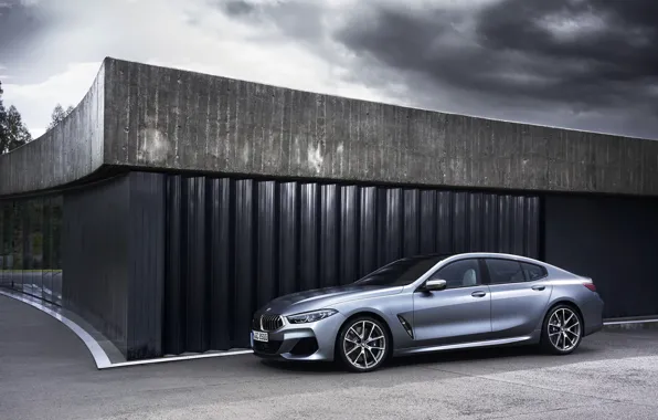 Picture wall, the building, coupe, BMW, Gran Coupe, 8-Series, 2019, the four-door coupe