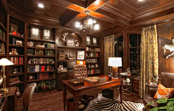 Picture design, style, interior, working, office, Home Office, Workspace