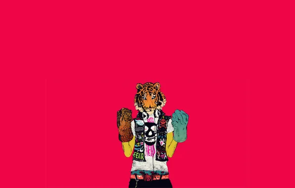 Tiger, tiger, comic, comic art, Boneface