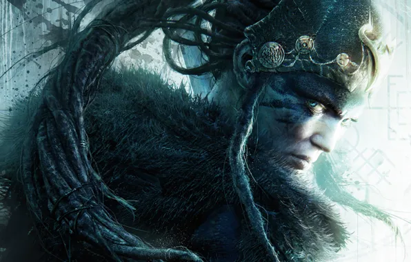 Girl, Face, Ninja Theory, PS4, Bright blade