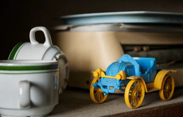 Picture machine, toy, mug