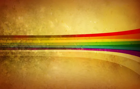 Picture abstraction, paint, rainbow, colors, rainbow, 1920x1080, abstraction