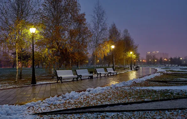 Autumn, the city, Park, Tsaritsyno