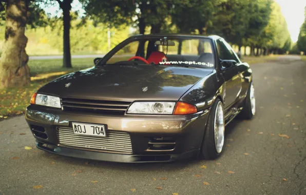 Picture Machine, Tuning, Nissan, Nissan, Car, Car, R32, Style