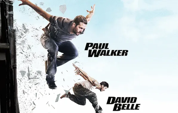Picture Paul Walker, The 13th district, Brick Mansions, David Belle, Brick mansions