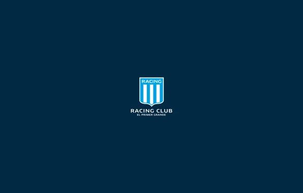 Picture logo, shield, Argentine soccer, Racing Club