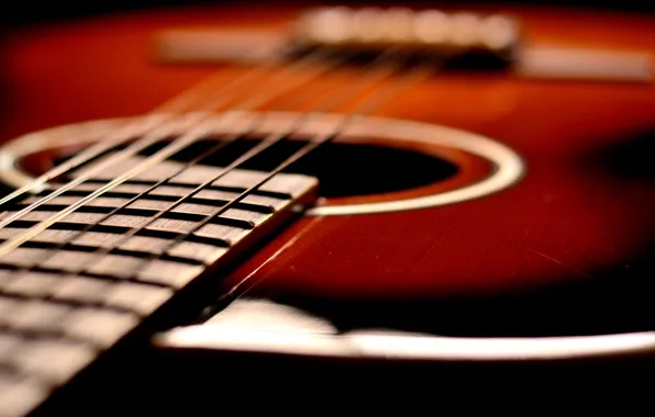 Macro, music, guitar