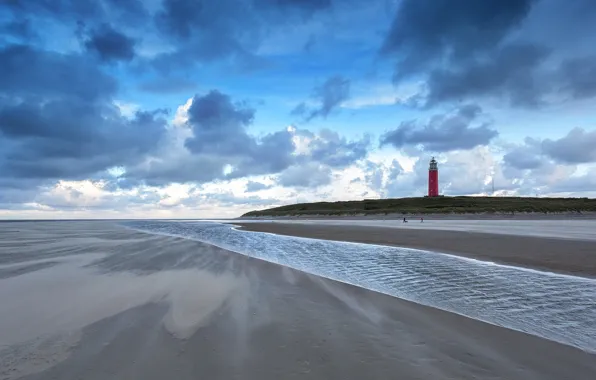 Picture sea, shore, lighthouse