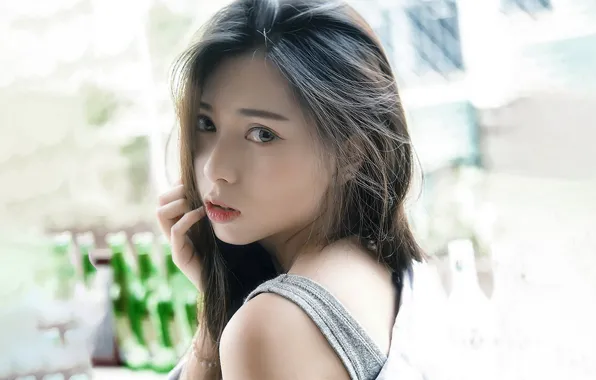 Girl, Asian, Model, Portrait, Xiao Qi