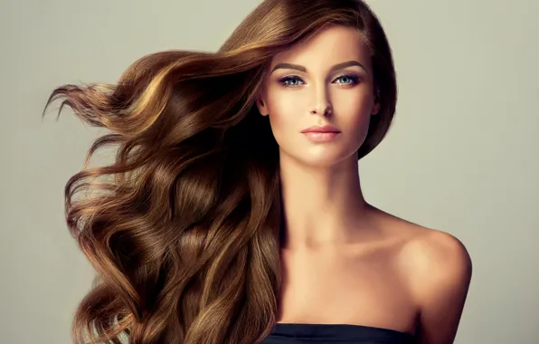 Picture model, hair, brunette, look