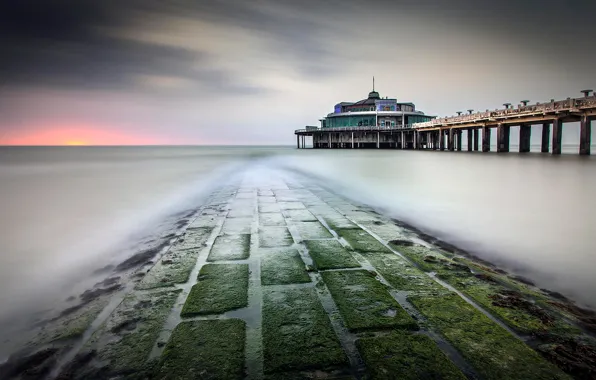 Picture pierce, Belgium, West-Flanders, Blankenberge, Blankenberge