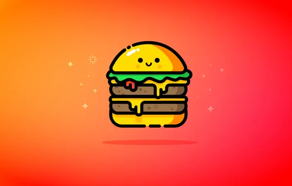 Food, sandwich, double cheeseburger